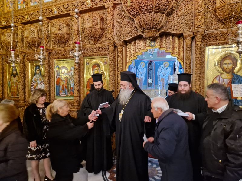 Ο Εσπερινός της Συγχωρήσεως στη Δράμα